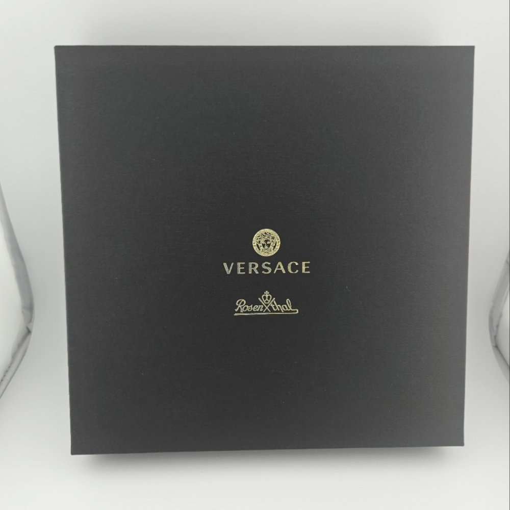 Versace Rosenthal empty black flat box